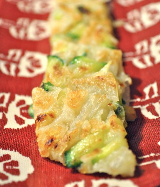 hobak buchimgae (zucchini pancake)