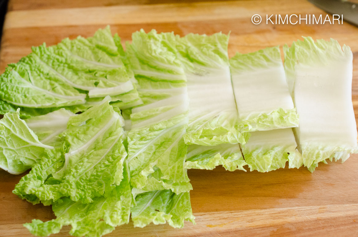 Cabbage for Bulgogi Hot Pot