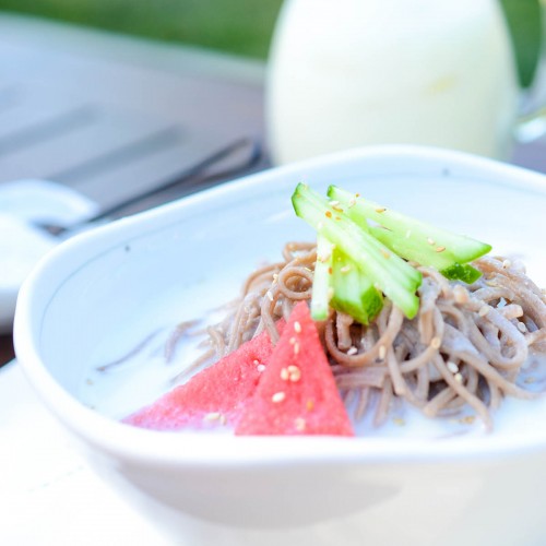 Korean Cold Soy Milk Noodle Soup Kongguksu