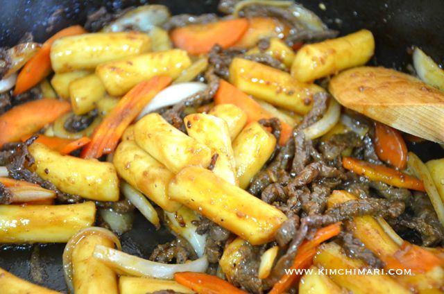 Gungjung Tteokbokki in Pan