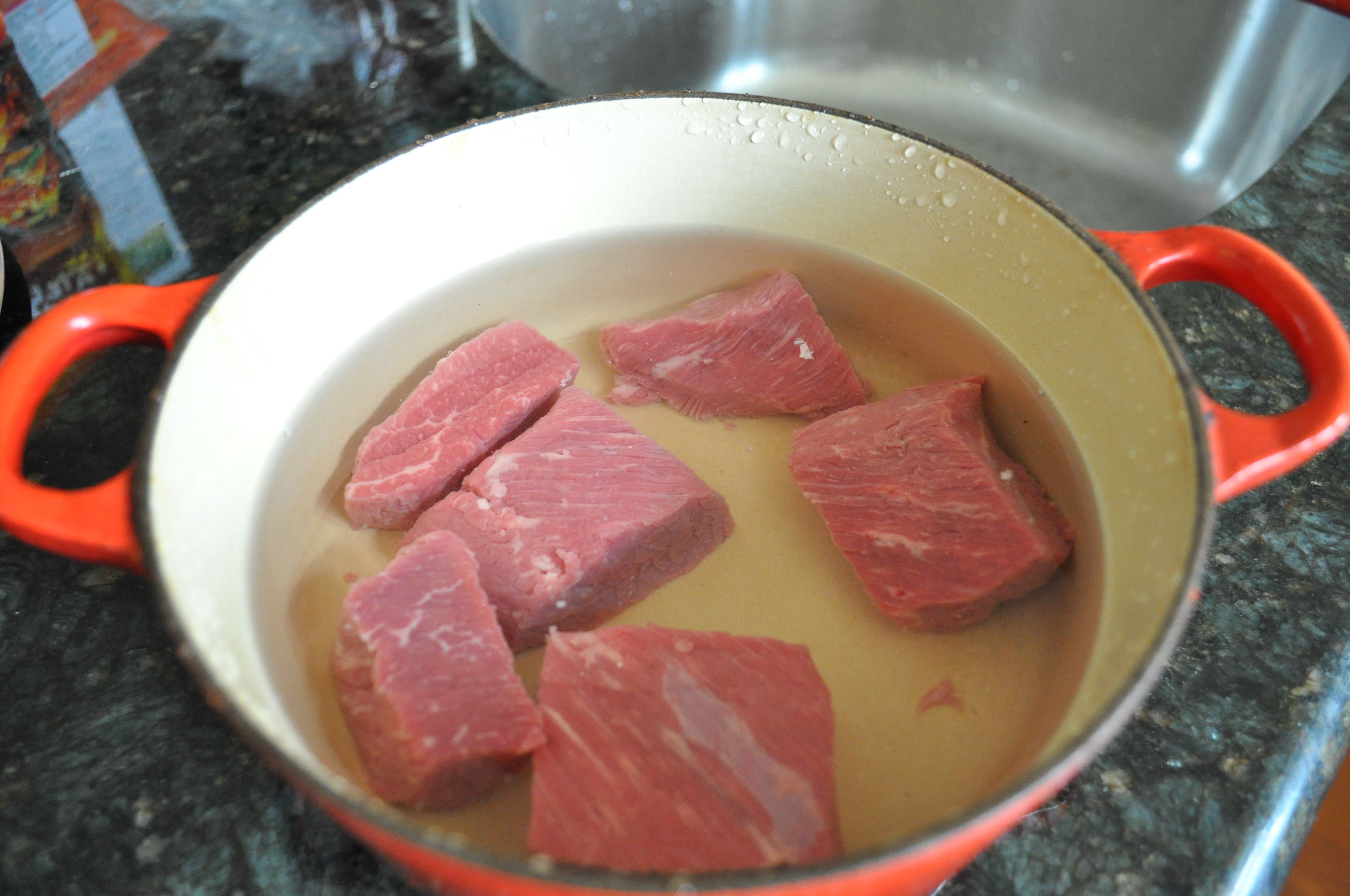 JangJoRim beef in pot