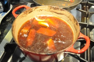 jangjorim in pot