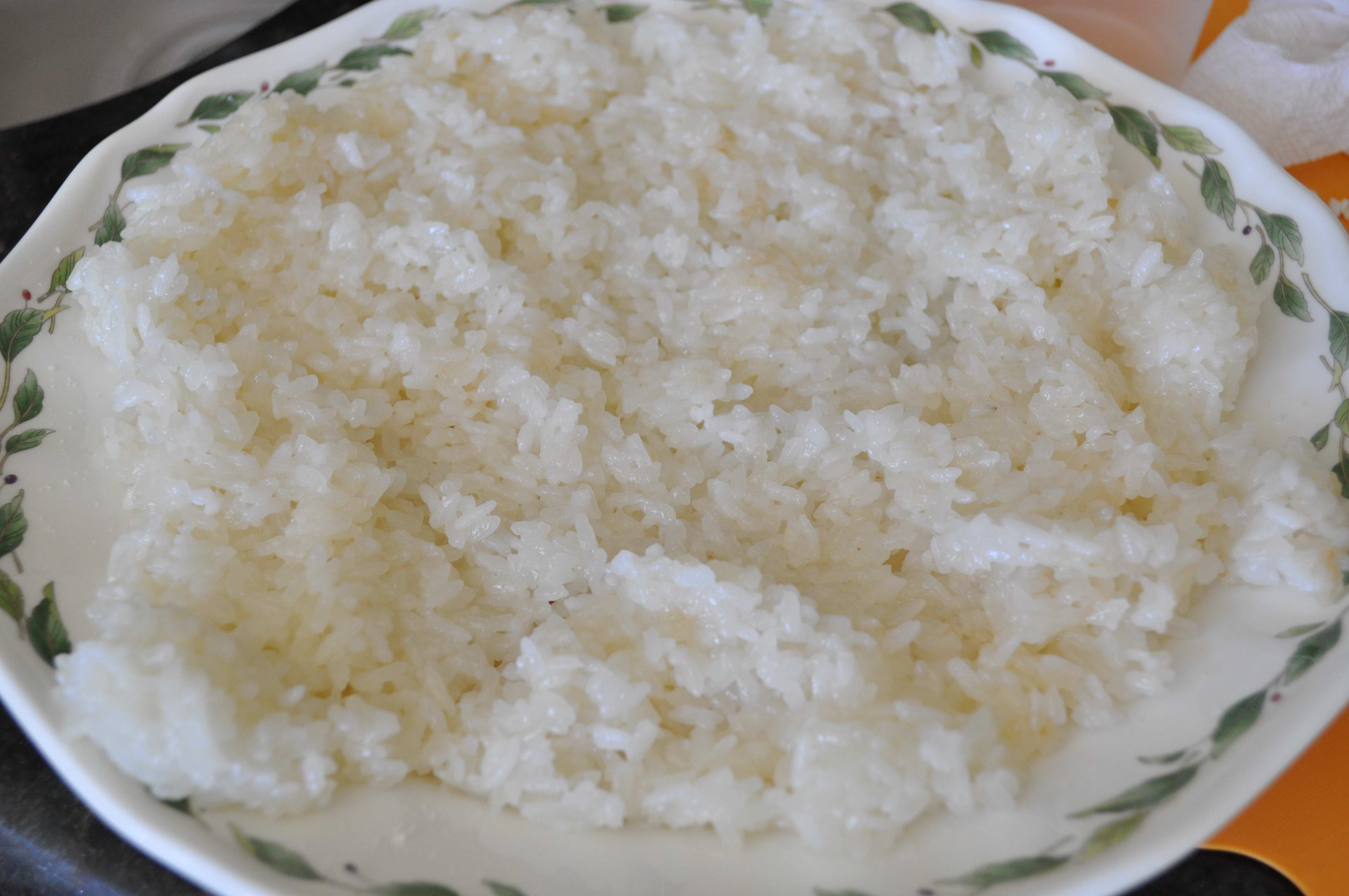 cooling rice