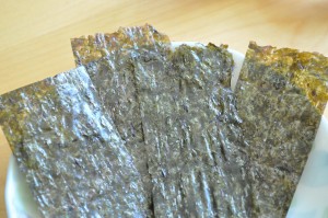 Kim(Seaweed) cut in strips