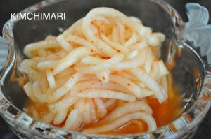 Healthy Korean Ingredients Radish Salad