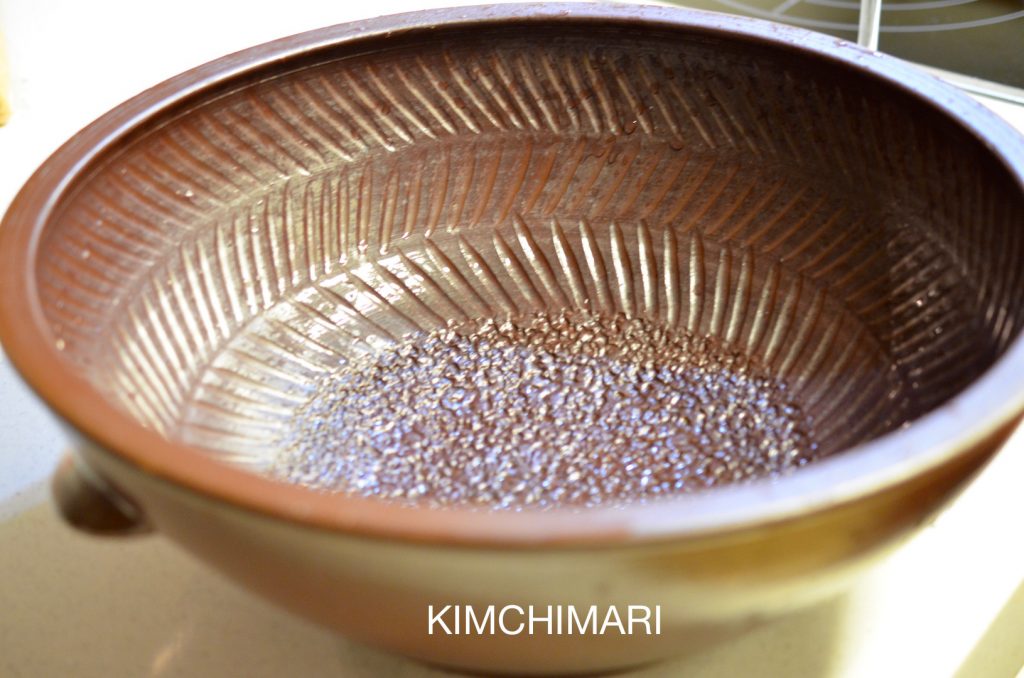 Kimchi making bowl - Hakdok (학독)