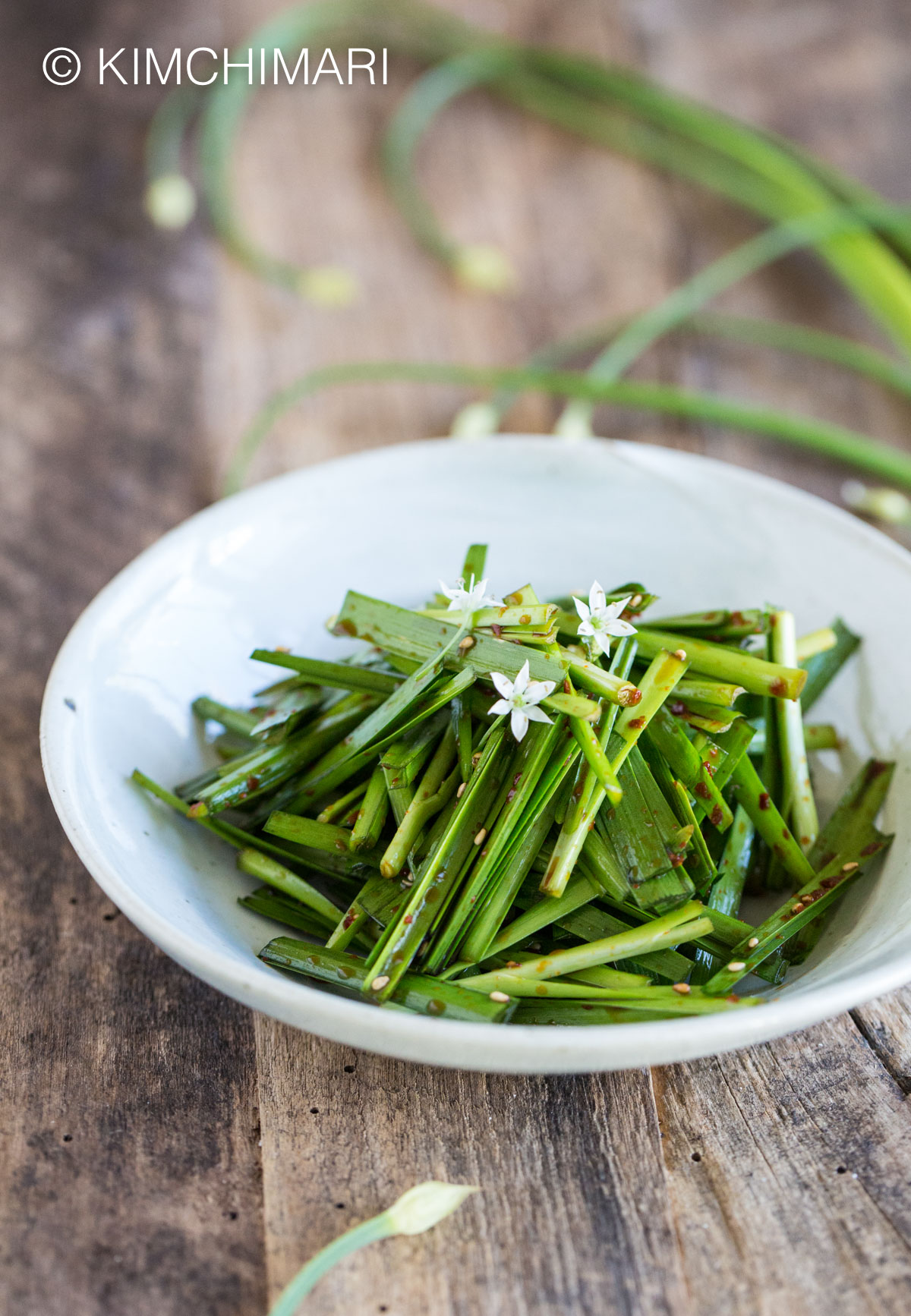 Korean Chive Salad Buchu Muchim