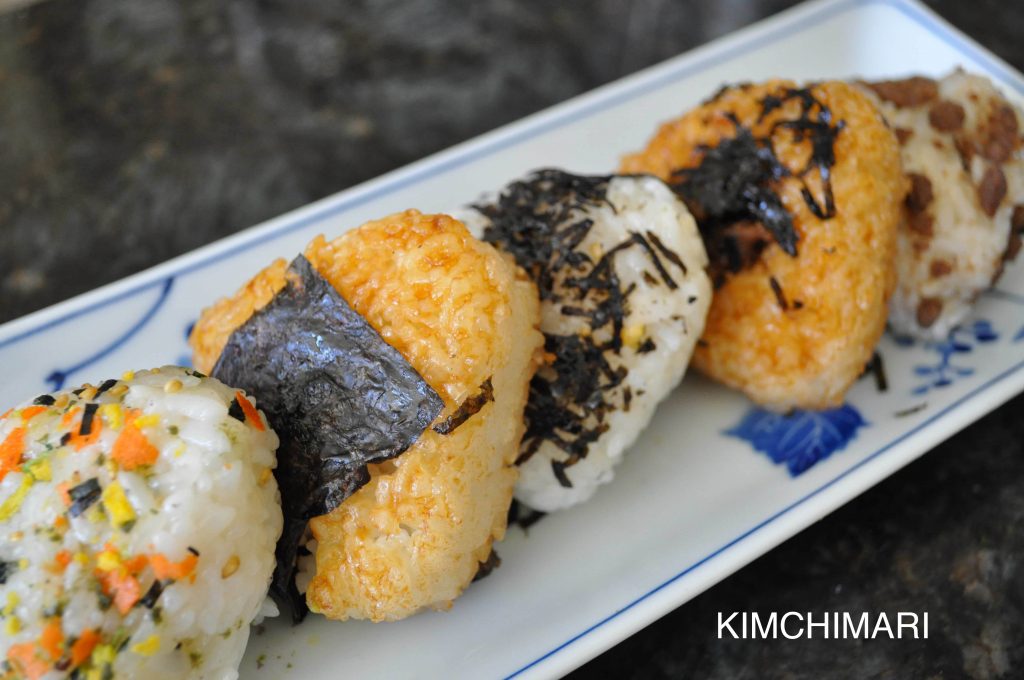 korean japanese rice balls onigiri jumeok bap