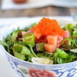 Korean Rice Bowl with Sashimi (Hoedeopbap) and Gochujang Sauce