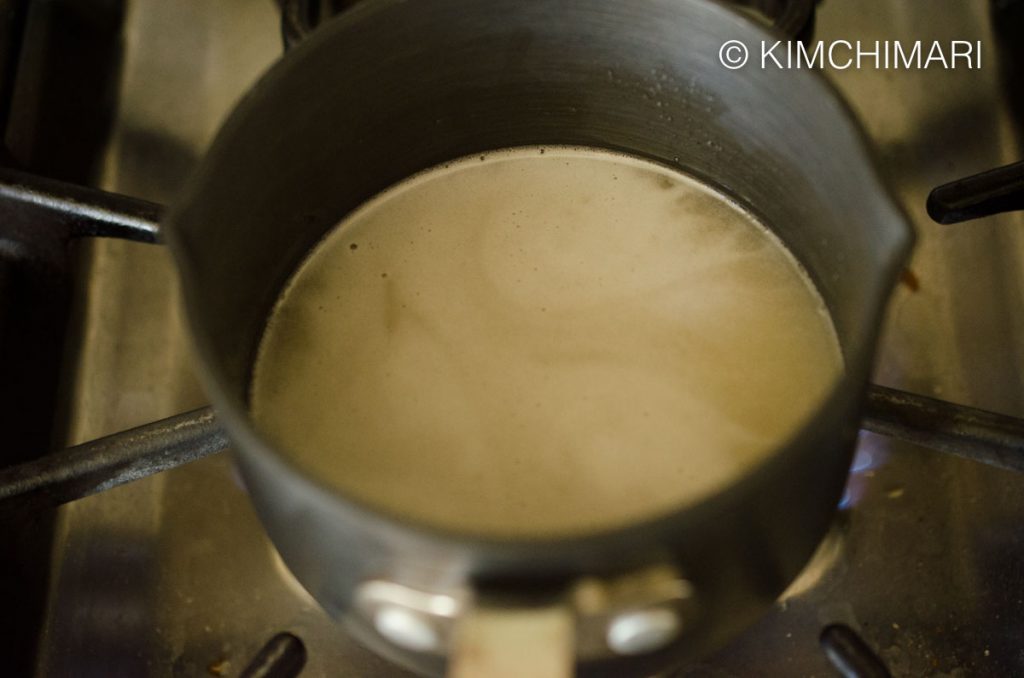 Makgeolli Sugar Syrup for Ice Cream