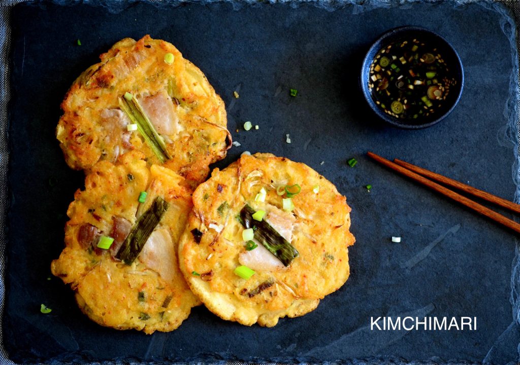 Korean Mungbean Pancake(Bindaetteok 빈대떡)