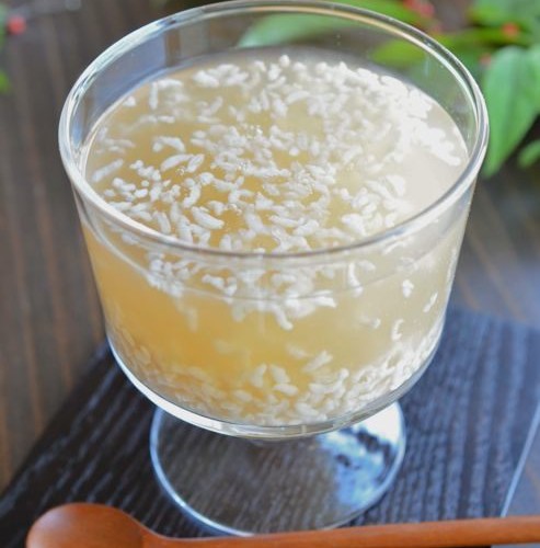 sikhye (식혜 Korean sweet rice punch)-c