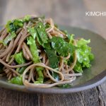 Soba Noodle Salad with Sesame Soy Dressing (Memil Guksu Salad 메밀국수 샐러드)